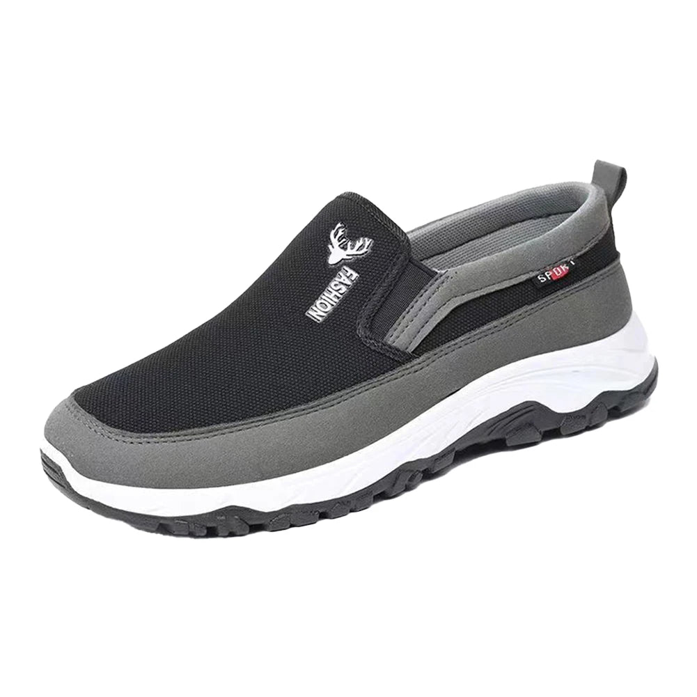 Men's Orthopedic Walking Shoes – Breathable, Non-Slip Travel Sneakers for Hiking & Outdoor Activities