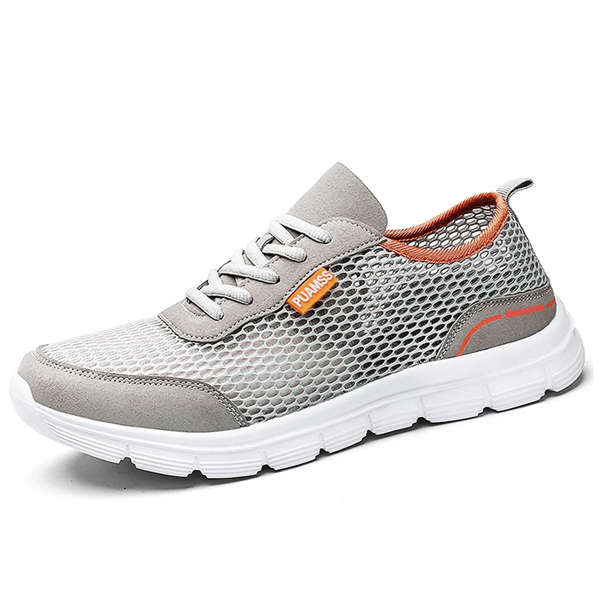 Men's Lightweight Mesh Running Shoes – Summer Breathable Sneakers for Daily Jogging & Casual Wear